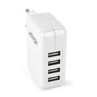 Зарядний пристрій 4 USB, 3.1 A