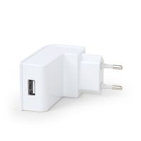 Зарядний пристрій USB 2.1 A, білий
