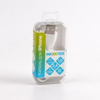 Кабель USB 2.0 А-тато/Lightning, 1.0 м, преміум, 2.4 А
