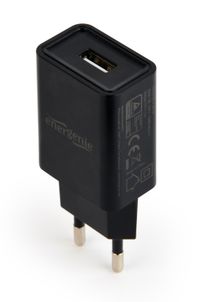 EnerGenie
Зарядний пристрій USB 2.1 A, чорний