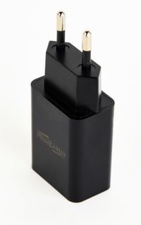 Зарядний пристрій USB 2.1 A, чорний