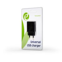 Зарядний пристрій USB 2.1 A, чорний