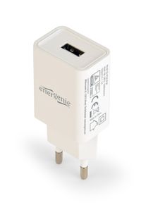 EnerGenie
Зарядний пристрій USB 2.1 A, білий