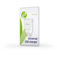 Зарядний пристрій USB 2.1 A, білий