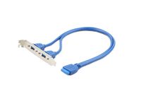 Cablexpert
USB 3.0 розетка на кронштейні 10P, довжина дроту 45 см