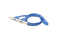 USB 3.0 розетка на кронштейні 10P, довжина дроту 45 см