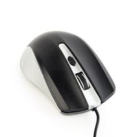 Gembird
Оптична миша, USB інтерфейс, 1200 dpi, сіро-чорний