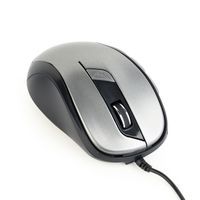 Gembird
Оптична миша, USB інтерфейс, 1600 dpi, сіро-чорний