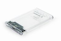 Gembird
Зовнішня кишеня 2.5", USB 3.0, прозора