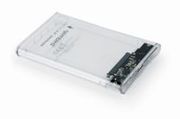 Зовнішня кишеня 2.5", USB 3.0, прозора