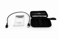 Зовнішня кишеня 2.5", USB 3.0, прозора