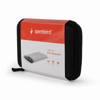 Зовнішня кишеня 2.5", USB 3.0, прозора
