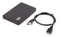 Зовнішня кишеня 2.5", USB 3.0, чорний