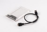 Зовнішня кишеня 2.5", USB 3.0, прозорий