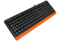 Клавіатура Fstyler Sleek MMedia Comfort, USB, помаранчевий