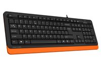 Клавіатура Fstyler Sleek MMedia Comfort, USB, помаранчевий