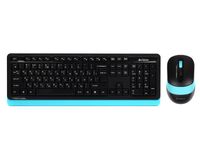 A4Tech
Комплект бездротовий Fstyler клавіатура+миша, чорно-блакитний, USB