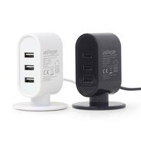 Зарядний пристрій настільний, 3 USB, 3.1 A