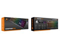 Клавіатура ігрова механічна, Red Switches, RGB-підсвічування