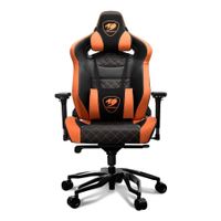 Cougar
Крісло геймерське, навантаження до 160 кг, екошкіра, що дихає, з замшеподібними вставками, чорний+помаранчевий