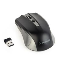 Gembird
Бездротова оптична миша, USB, 1600 dpi, чорно-сiра
