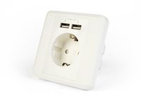 EnerGenie
Розетка із зарядкою USB x2, 2.4 A