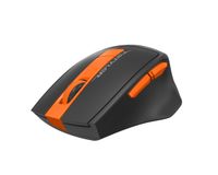Миша бездротова безшумна Fstyler, USB, 2000 dpi, помаранчевий