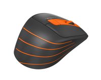 Миша бездротова безшумна Fstyler, USB, 2000 dpi, помаранчевий