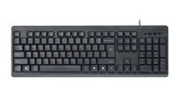 Maxxter
Клавіатура дротова, USB, чорний