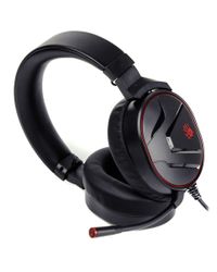 Bloody
Ігрові навушники з мікрофоном, Hi Fi, 7.1 віртуальний звук, 3.5 мм MiniJack + USB адаптер