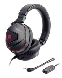 Ігрові навушники з мікрофоном, Hi Fi, 7.1 віртуальний звук, 3.5 мм MiniJack + USB адаптер
