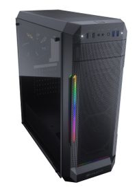 Ігровий корпус, 1*5.25"+2*3.5"+2*2.5", ATX/mATX/mini-ITX, скляне вікно