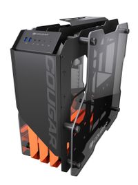 Ігровий корпус, алюміній, скло, 2x 3.5", 3x 2.5", USB3.0/Audio/Mic