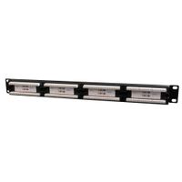 Патч панель, Cat 6, 24 порти, UTP