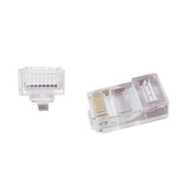 Cablexpert
Конектор 8P8C, CAT-5e, UTP, з наскрізними отворами, позолочені контакти (100 шт.)