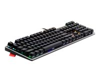 Клавіатура механічна ігрова, USB, LK-Green switches, підсвічування