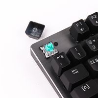 Клавіатура механічна ігрова, USB, LK-Green switches, підсвічування