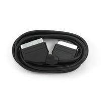 Двонаправлений кабель SCART, 21 контакт, 1.8 м