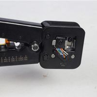 Інструмент для обтиску роз'ємів RJ45/RJ12/RJ11 обрізає при обтиску