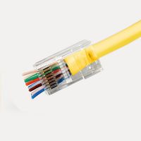 Інструмент для обтиску роз'ємів RJ45/RJ12/RJ11 обрізає при обтиску