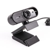 Вебкамера 1080P, USB 2.0, вбудований мікрофон, кріплення 1/4'' під штатив