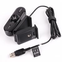Вебкамера 1080P, USB 2.0, вбудований мікрофон, кріплення 1/4'' під штатив