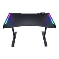 Cougar
Стіл для геймера, ергономічний дизайн, USB 3,0/Audio хаб, RGB підсвічування, висота 810 мм
