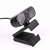 Веб камера 1080P, USB 2.0, вбудований мікрофон, кріплення 1/4" під штатив, Auto Focus скляна лінза
