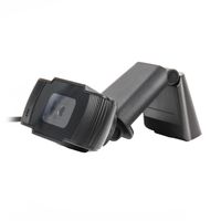 Вебкамера USB 2.0, HD 1280 x 720, Fixed-Focus, чорний