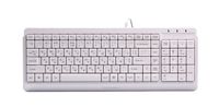 A4Tech
Клавіатура Fstyler Wired Keyboard USB, білий