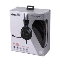Навушники з мікрофоном, Fstyler USB Stereo Headphone, сірий