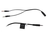 Навушники з мікрофоном, Fstyler AUX 3.5 мм Stereo Headphone, сірий