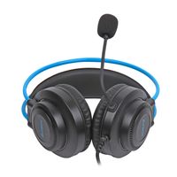 Навушники з мікрофоном, Fstyler AUX 3.5 мм Stereo Headphone, синій