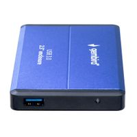 Зовнішня кишеня 2.5", USB 3.0, металевий корпус, синій